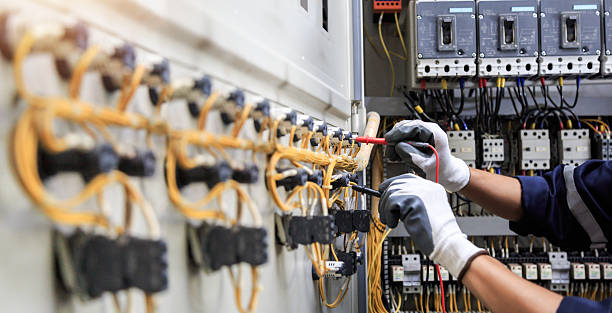 Professional Electrical Panel Upgrade technician working in Lyon County County, IA